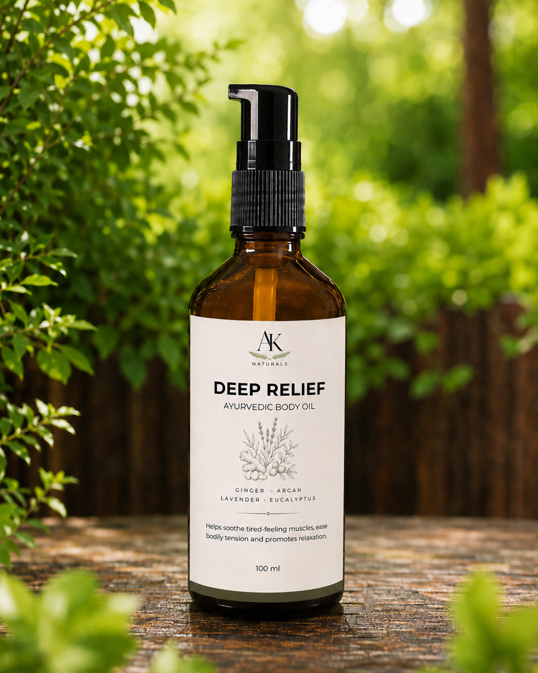 Deep Relief Ayurvedic Body Oil